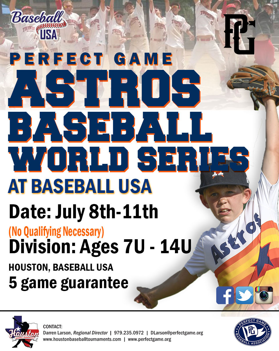 CW39 HOUSTON  Astros Youth Academy events June 9-11 – CW39 Houston